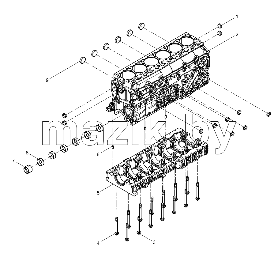  Crankcase pre-assembly