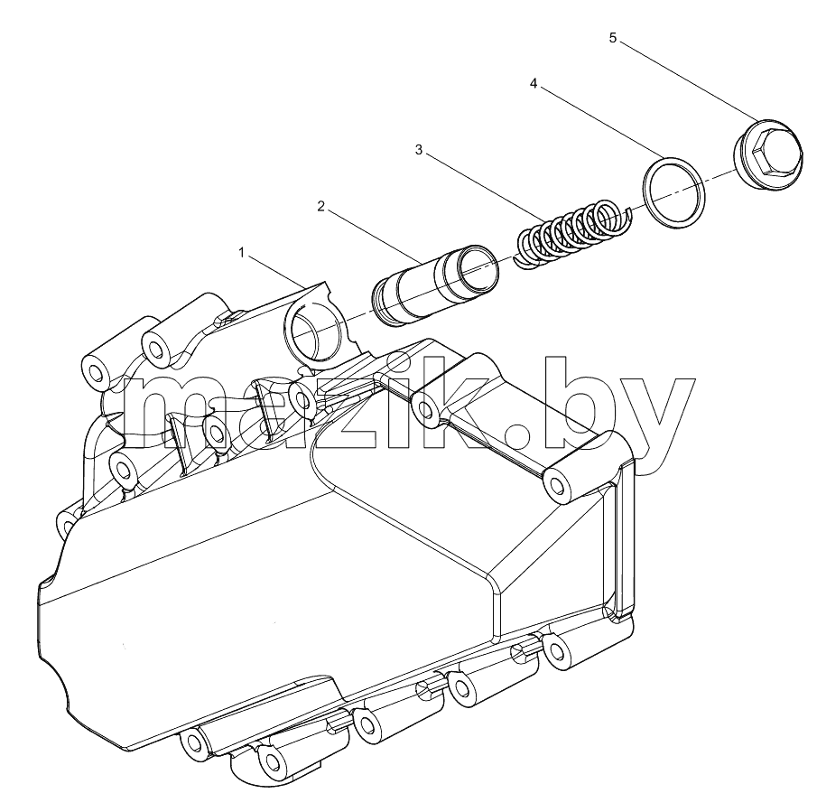  Oil Cooler Cap Assembly