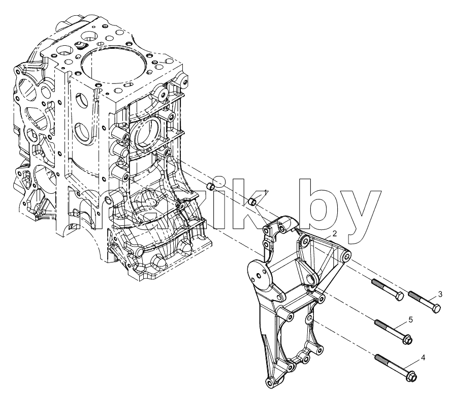  Alternator Bracket Group