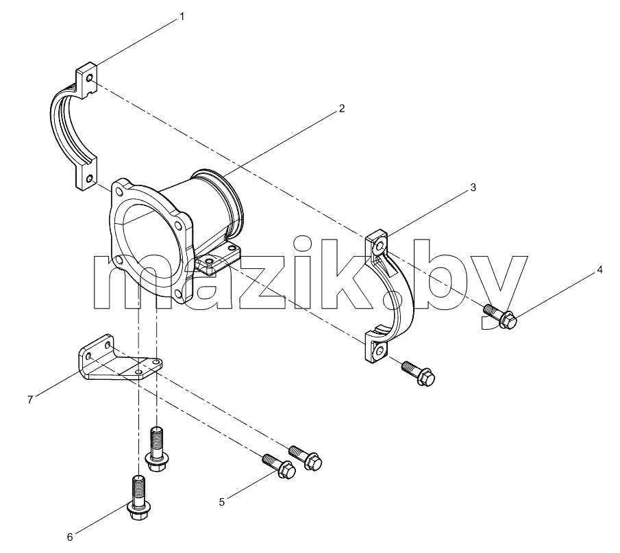  Rear Exhaust Manifold Group