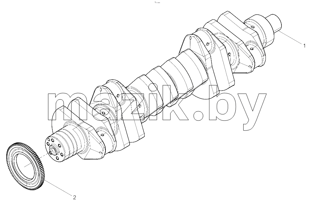  Crankshaft Subassembly