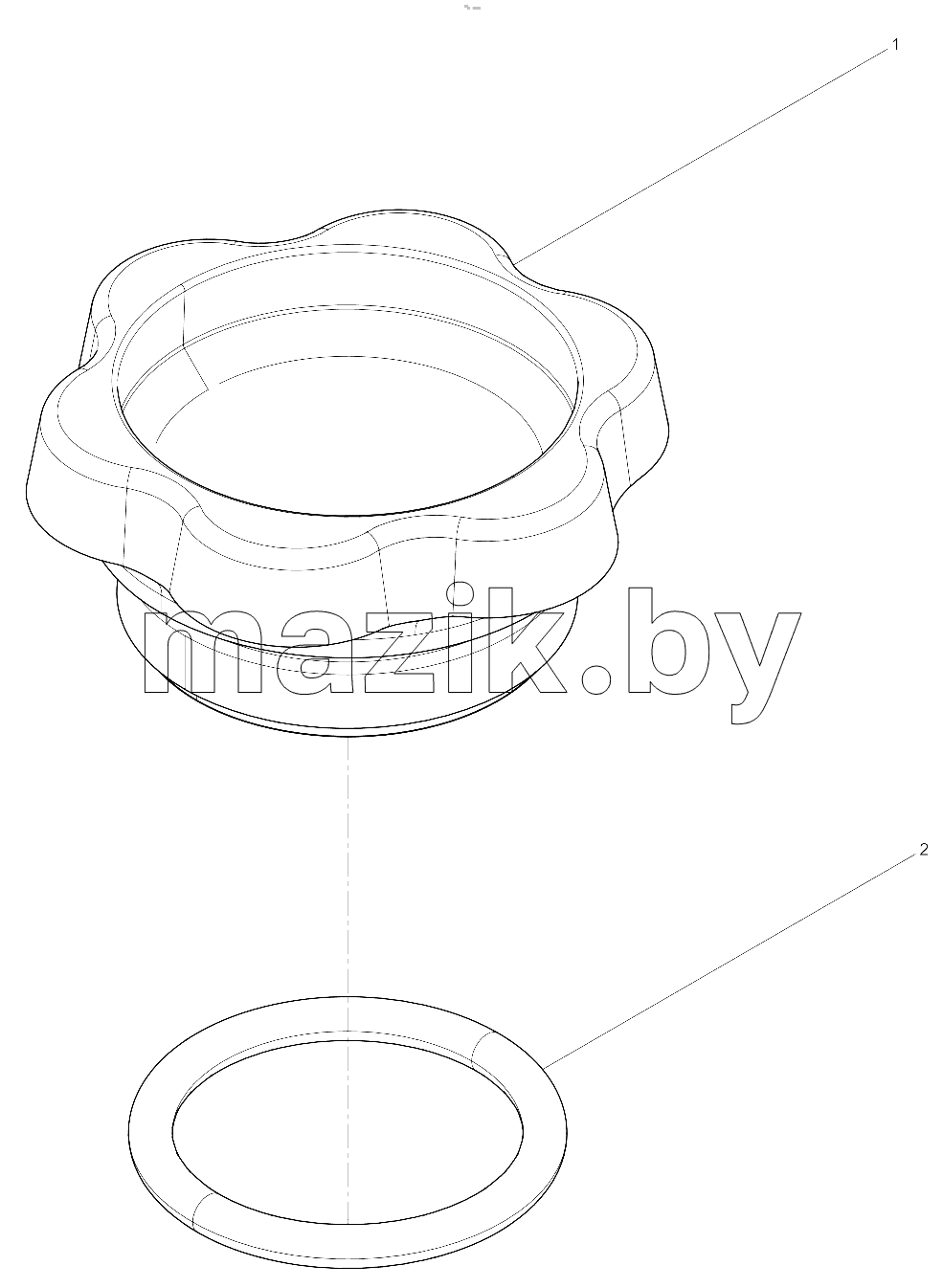  Oil filling port cover assembly