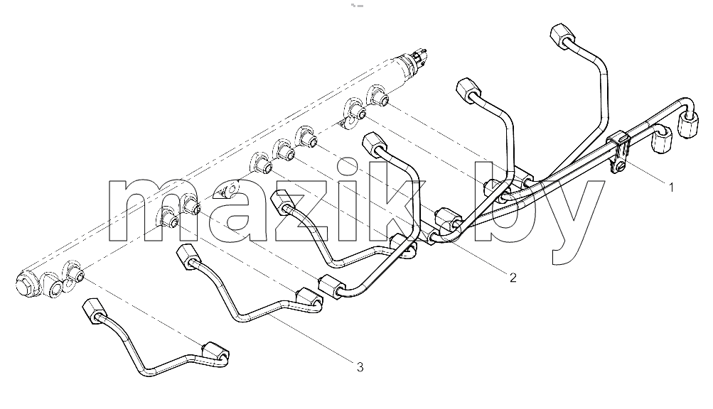  High Pressure Fuel Pipe Group