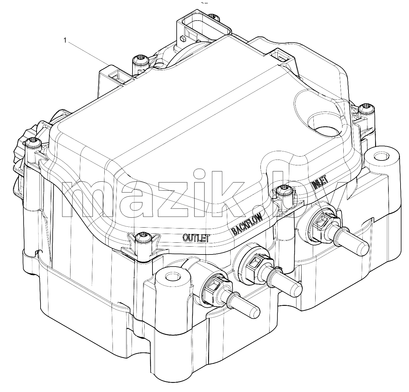  Packing Box Chassis Parts Group
