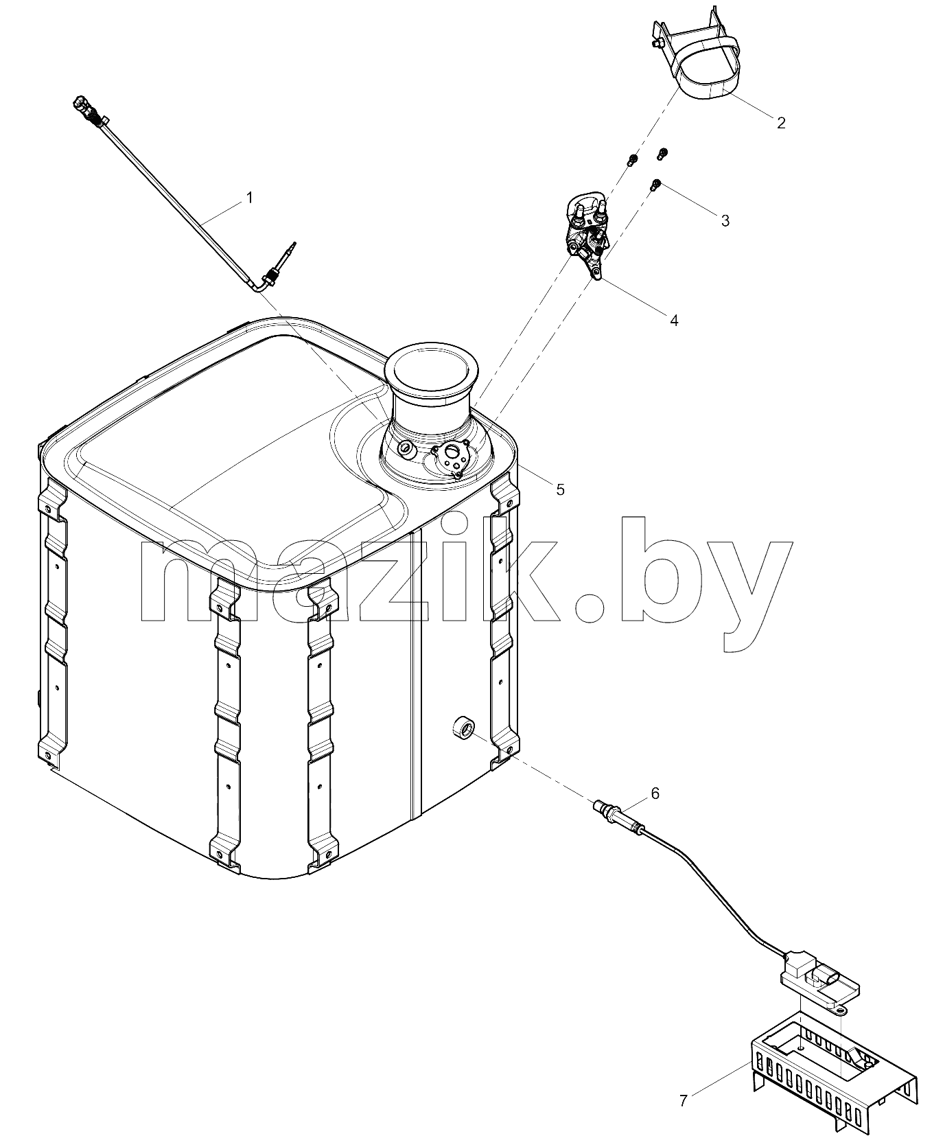  SCR Box Assembly