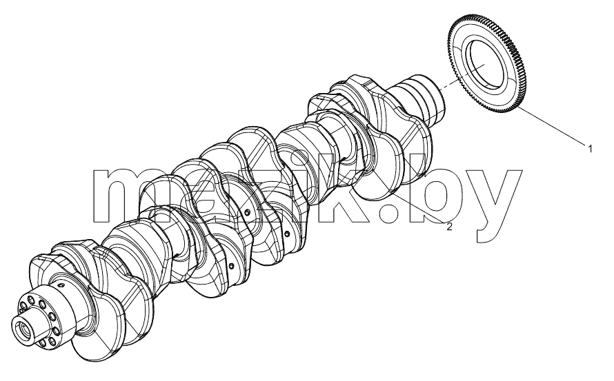  Crankshaft Subassembly