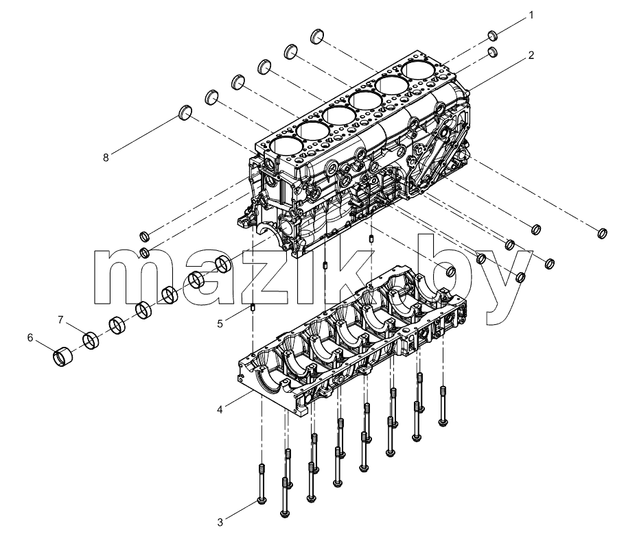  Crankcase pre-assembly