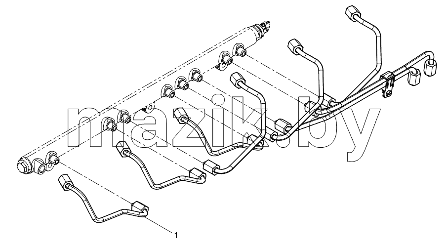  High Pressure Fuel Pipe Group