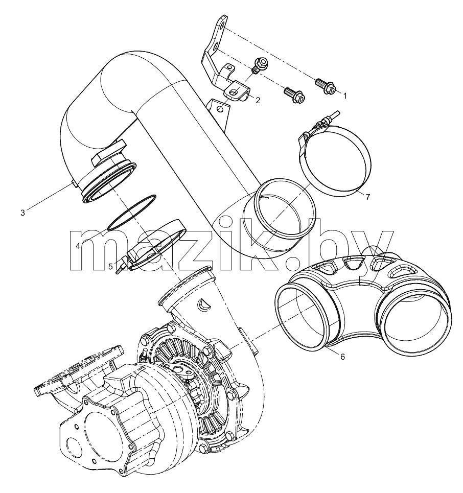  Compressor Pipe Group