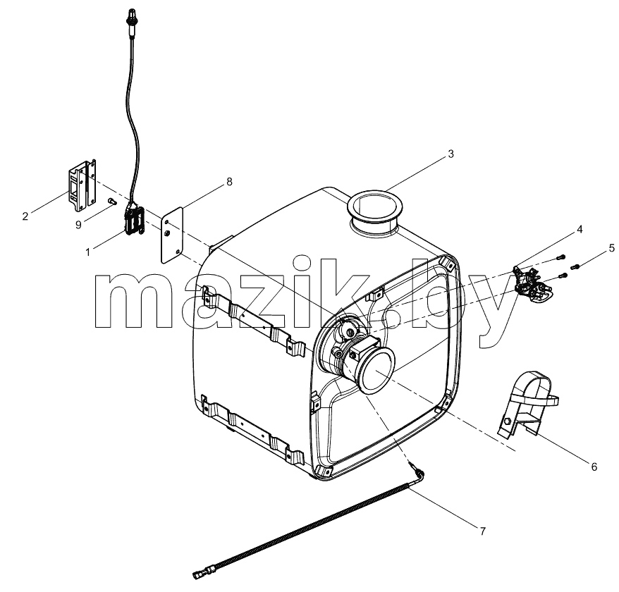  SCR Box Assembly