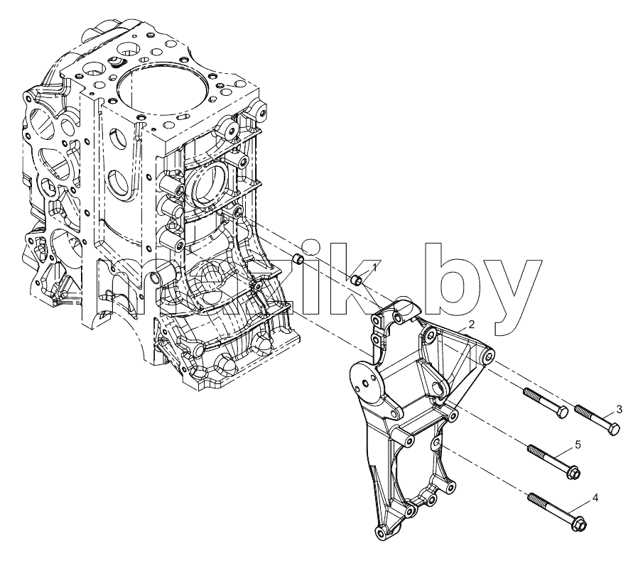  Alternator Bracket Group