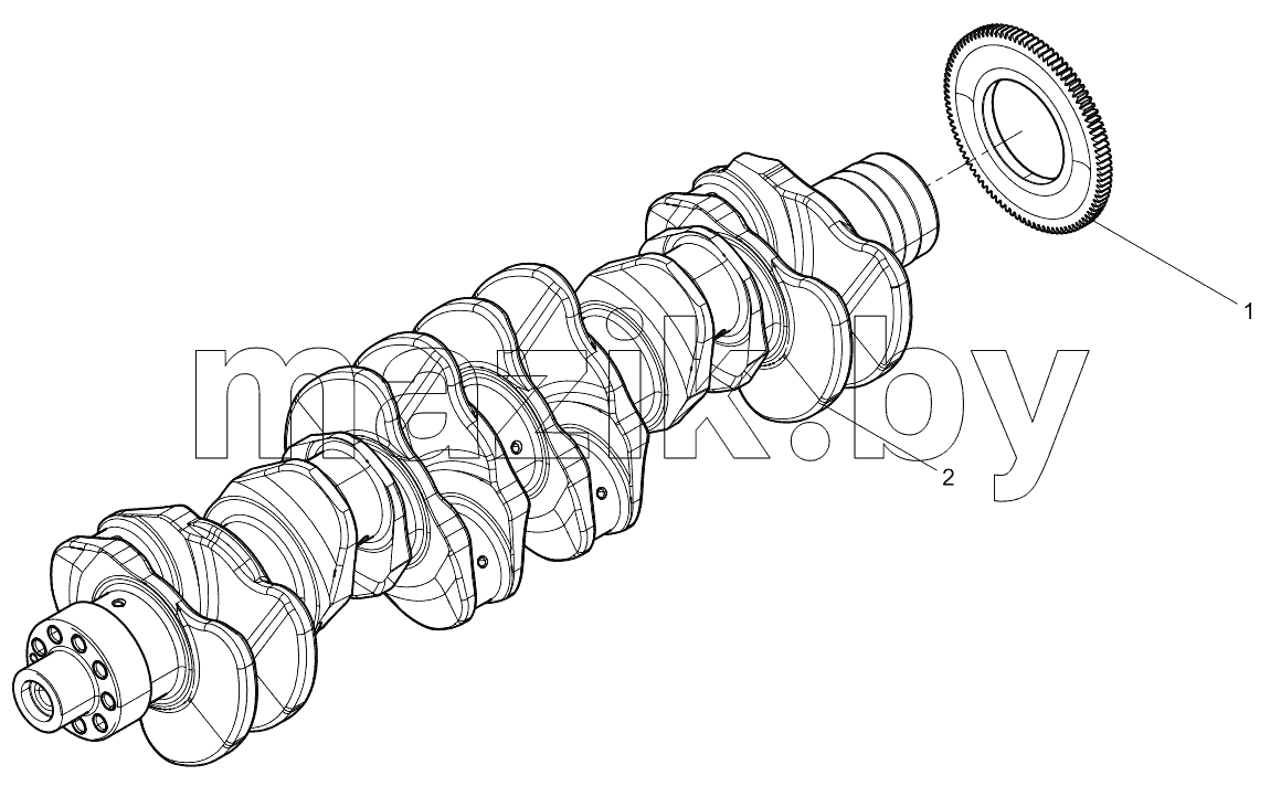  CRANKSHAFT SUBASSEMBLY