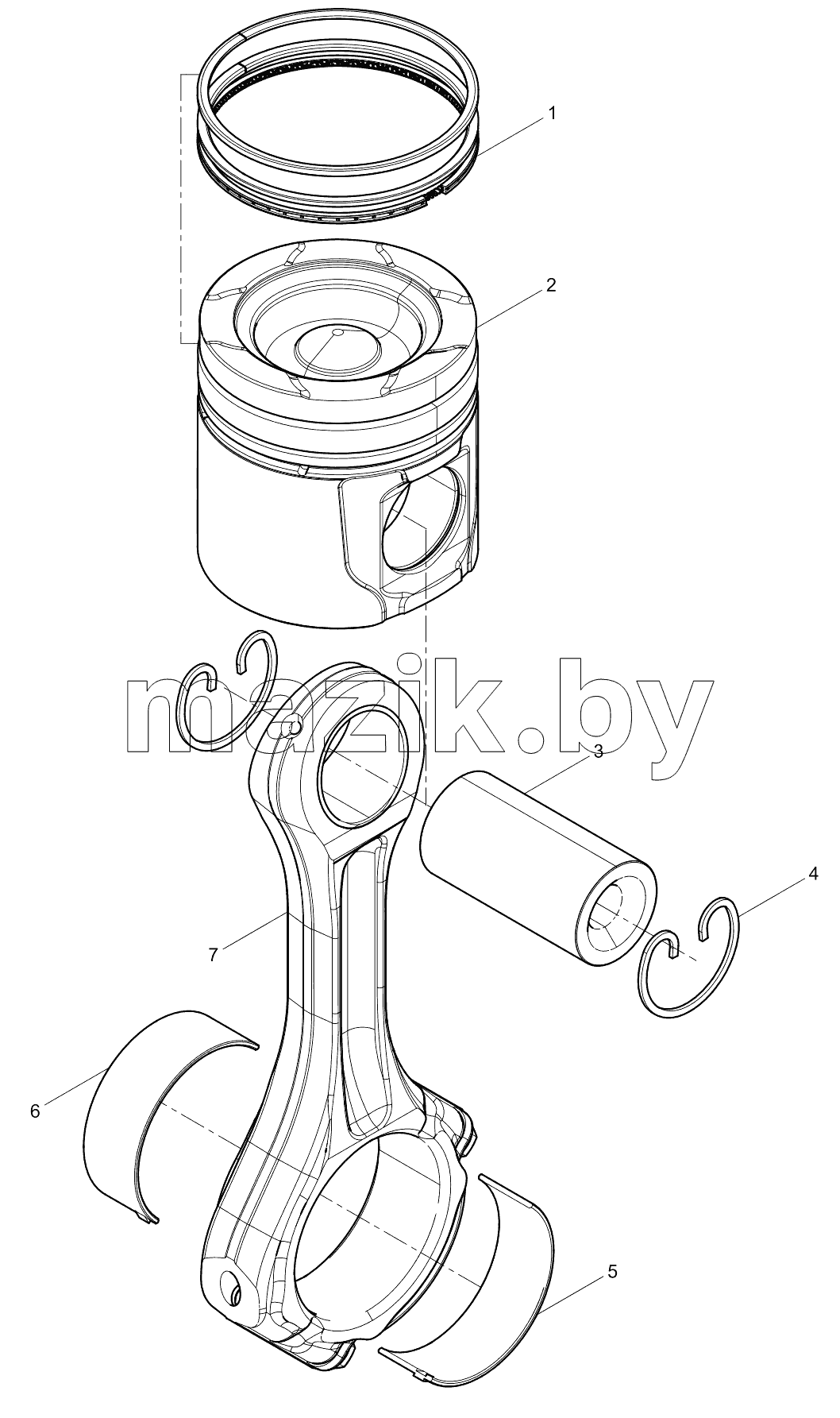  PISTON AND CONNECTING ROD GROUP