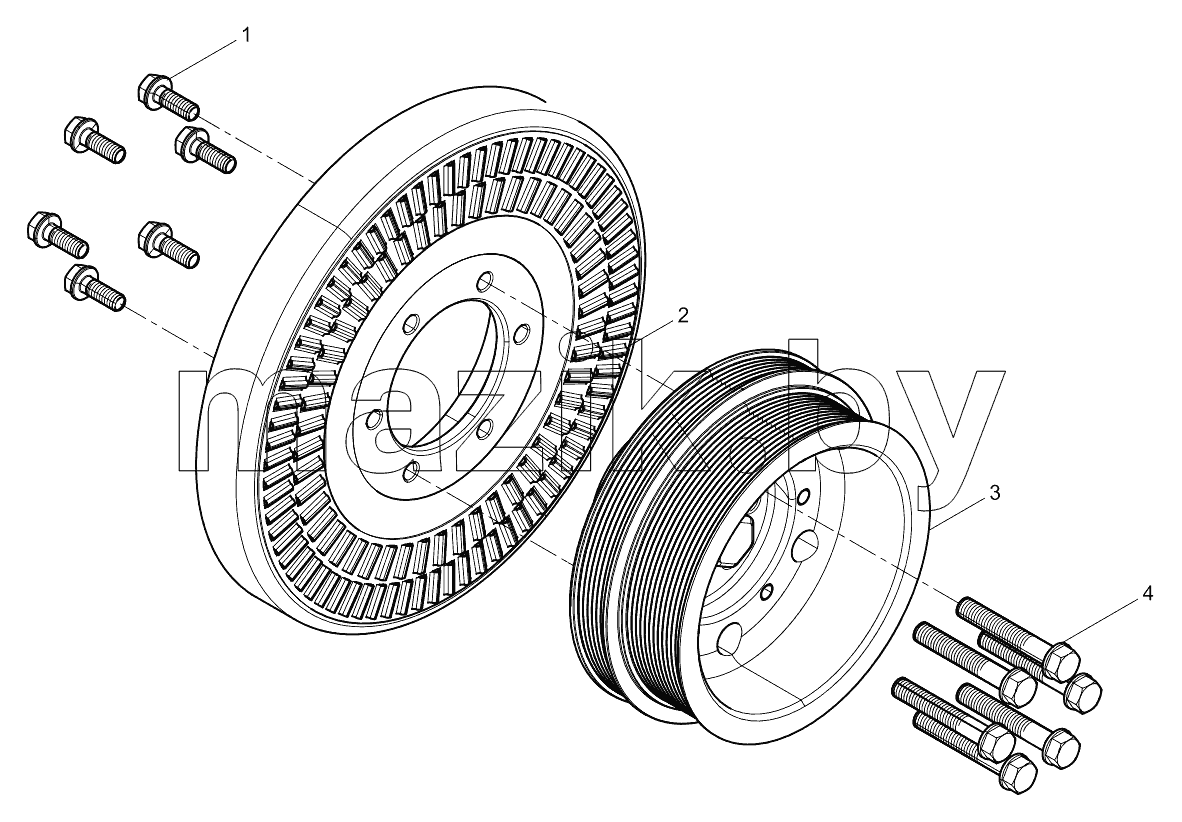  CRANKSHAFT PULLEY GROUP