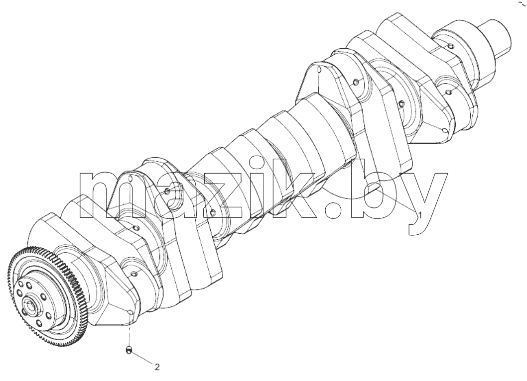  Crankshaft assembly
