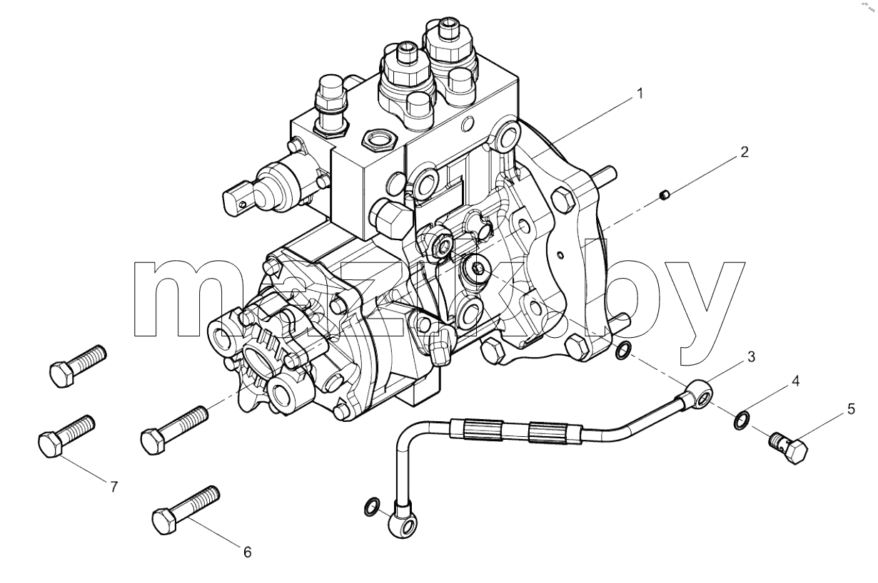 Fuel injection pump group