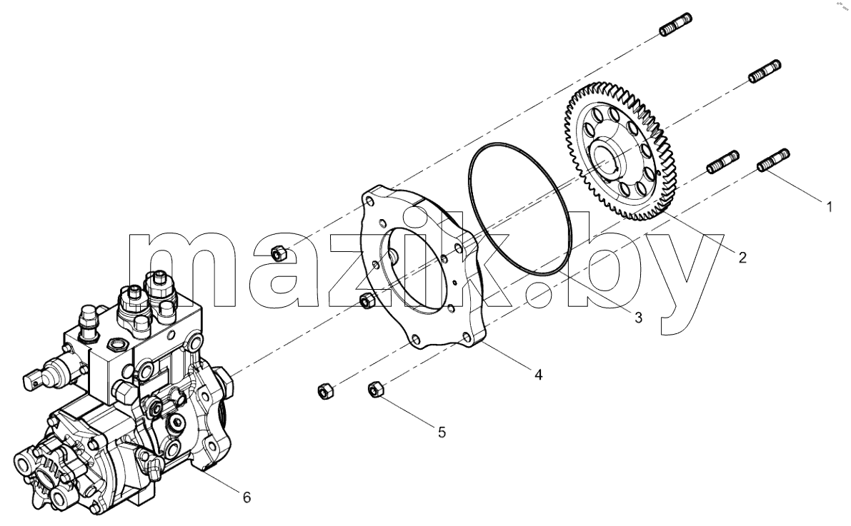  Fuel injection pump set