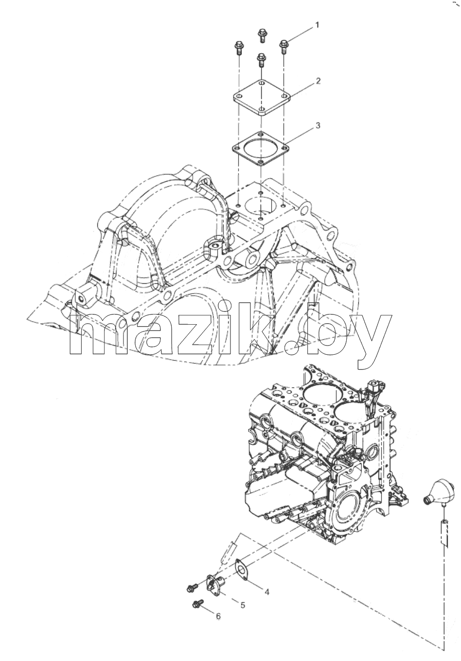  Oil filling tube group