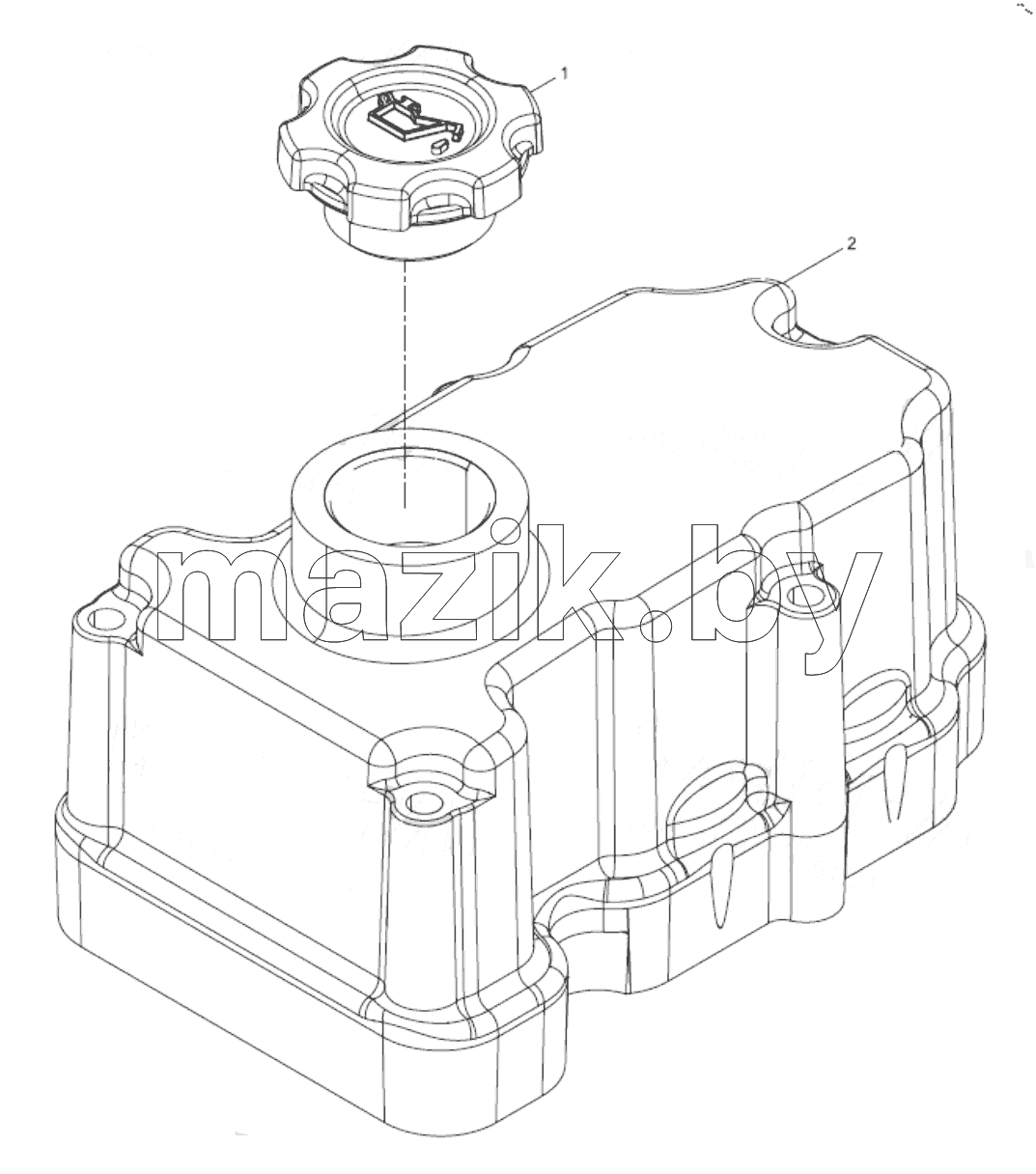  Cylinder head cover assembly
