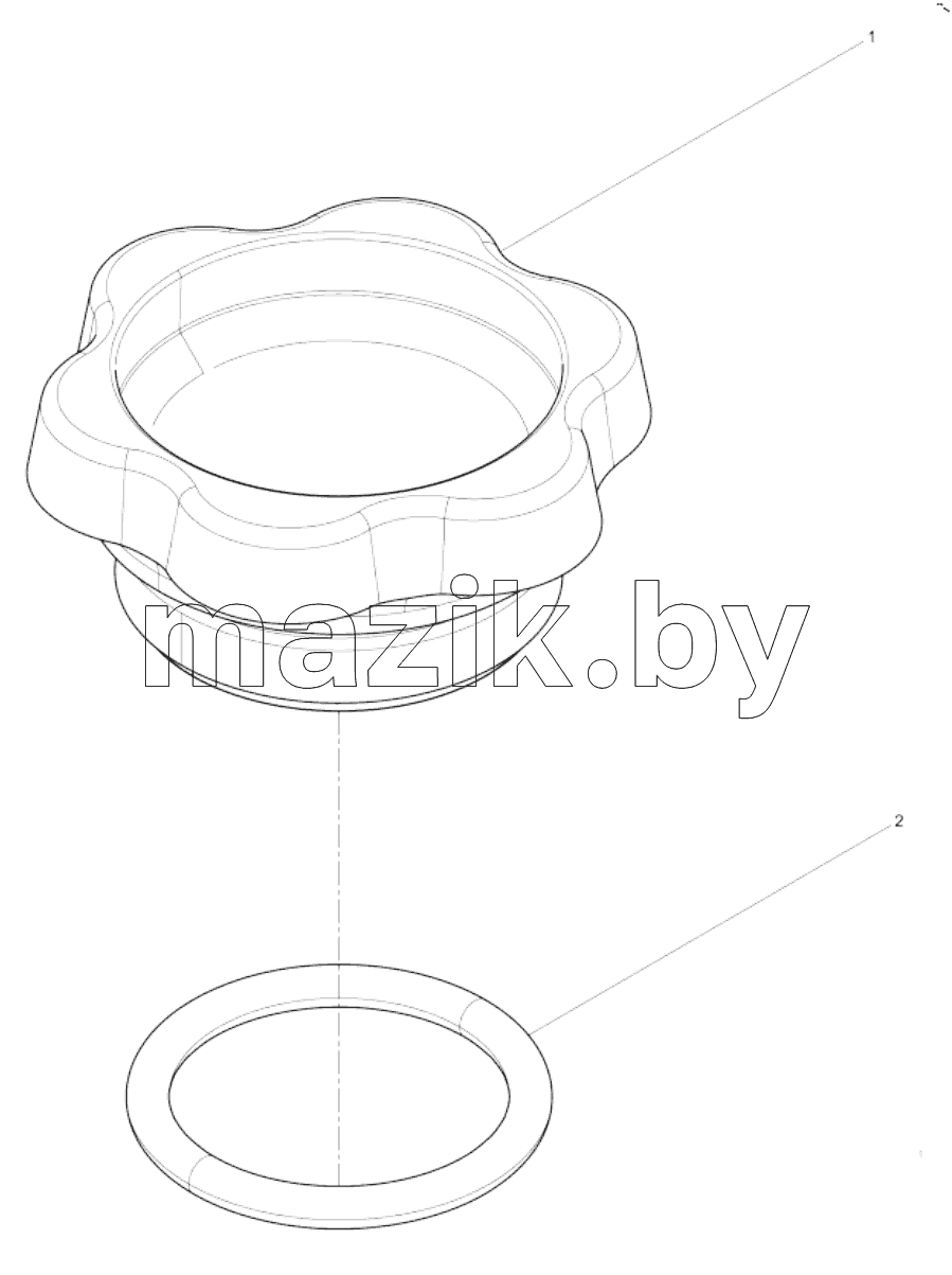  Oil filling port cover assembly