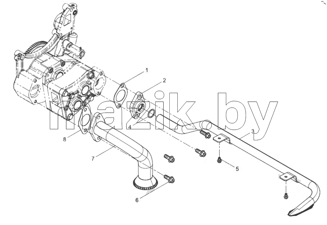  Oil strainer group