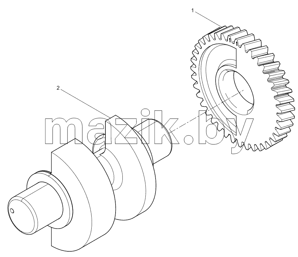  Gear Shaft Set