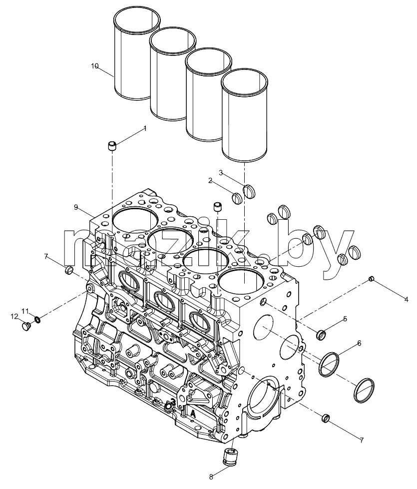  Crankcase assembly
