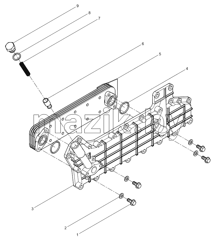  Oil Cooler Assembly