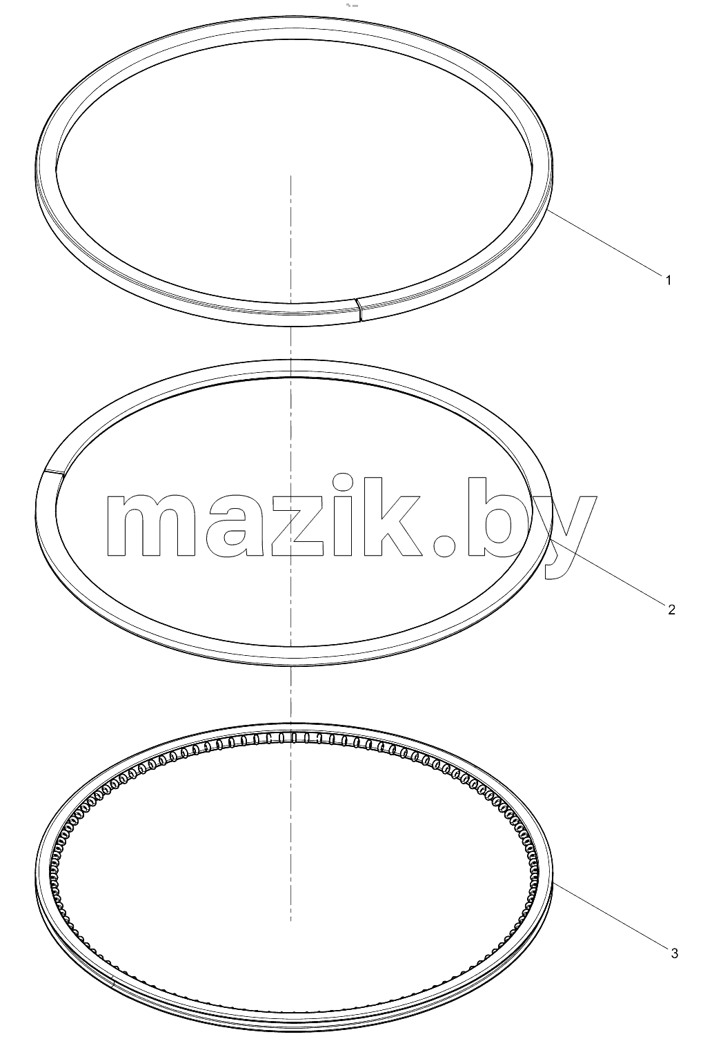  Piston Ring Set