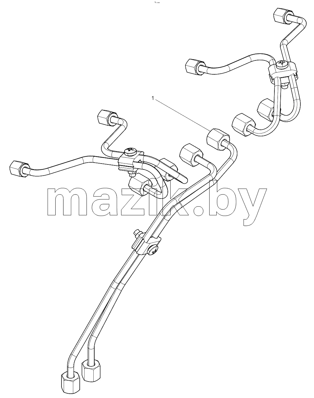  High Pressure Fuel Pipe Group