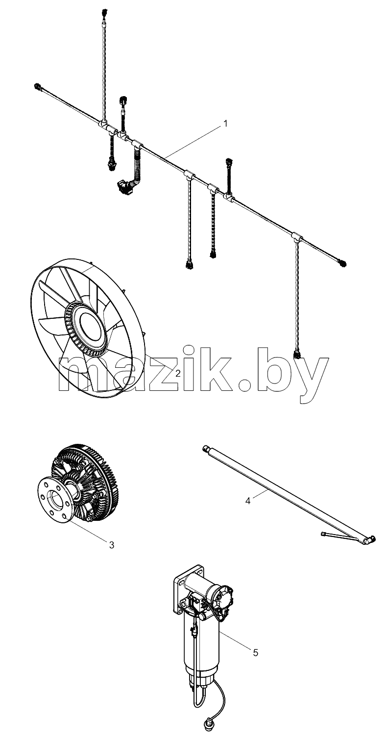  Packing Box Chassis Parts Group