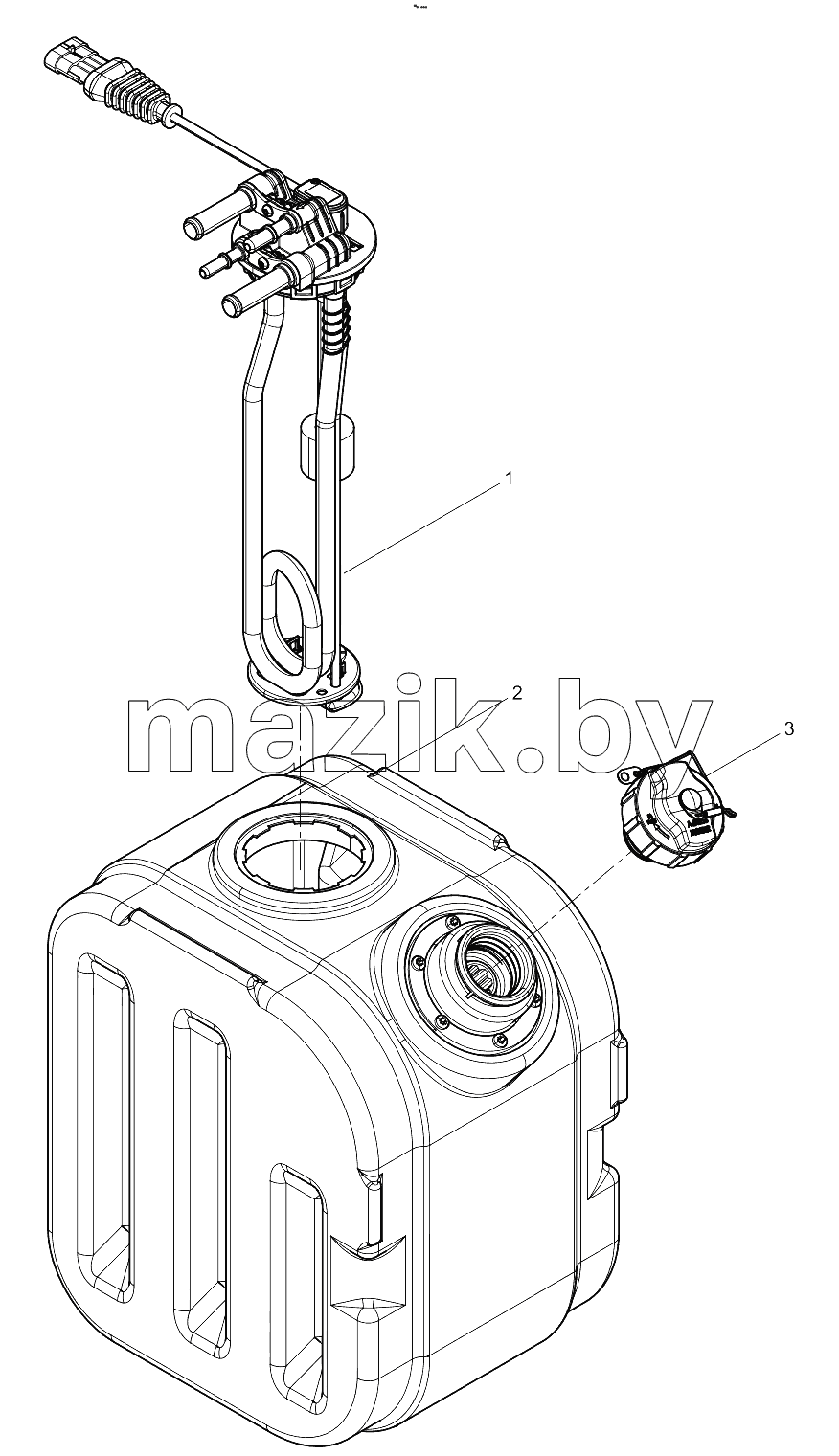  Urea Tank Assembly