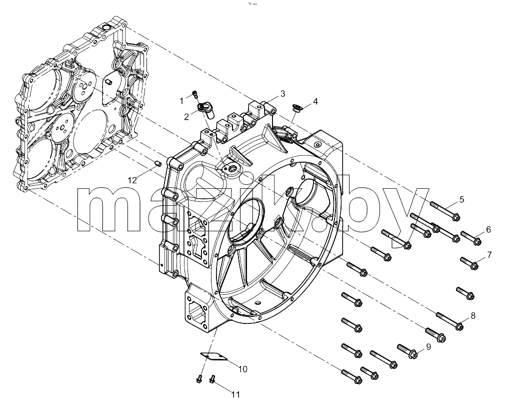  Flywheel Housing Group
