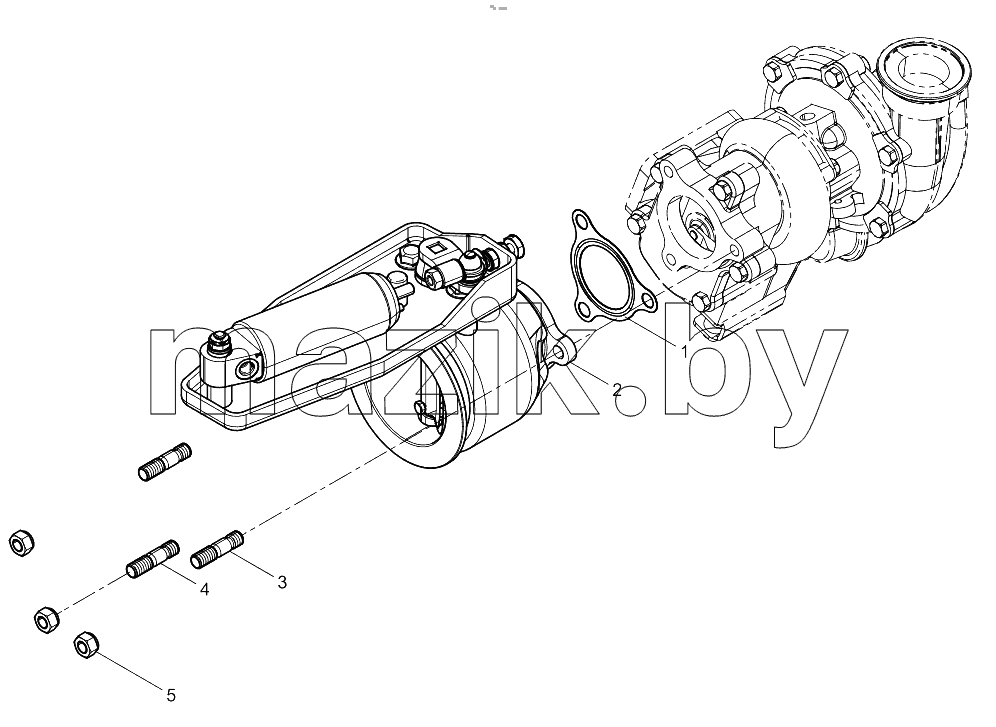  Rear Exhaust Manifold Group