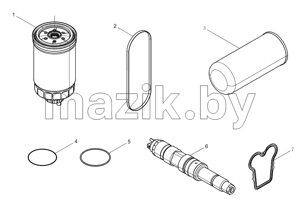  Spare Parts Attached to Engine Group