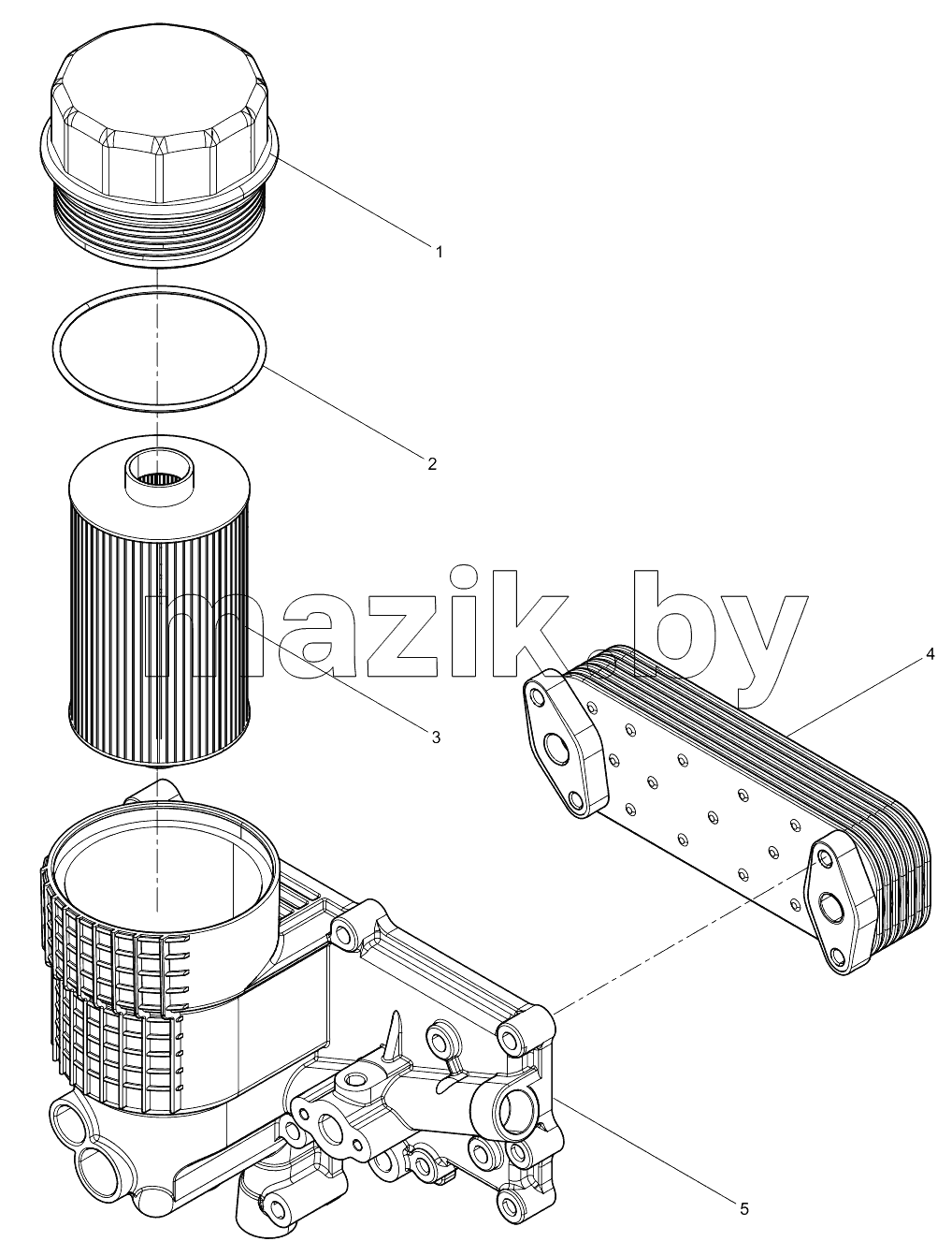  Oil Cooler Assembly