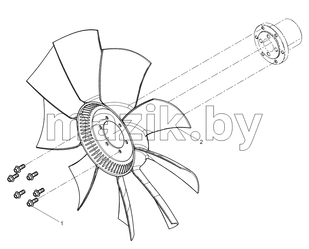  Fan and Hub Group