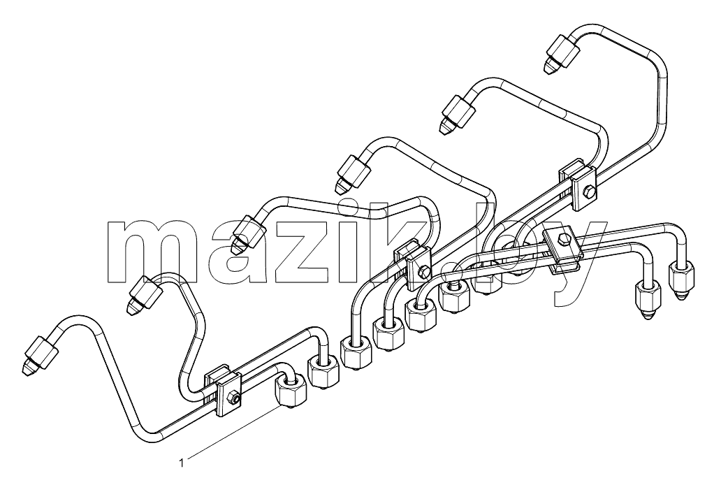  High Pressure Fuel Pipe Group