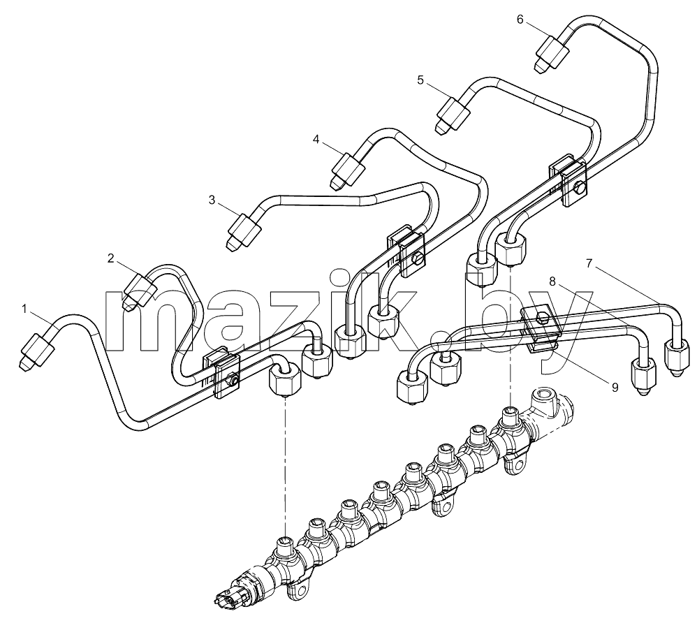  High-pressure Fuel Pipe Assembly