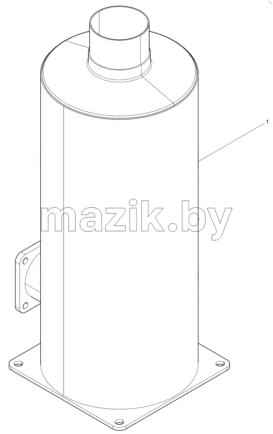  Separate Delivery Parts Group Attached to Engine