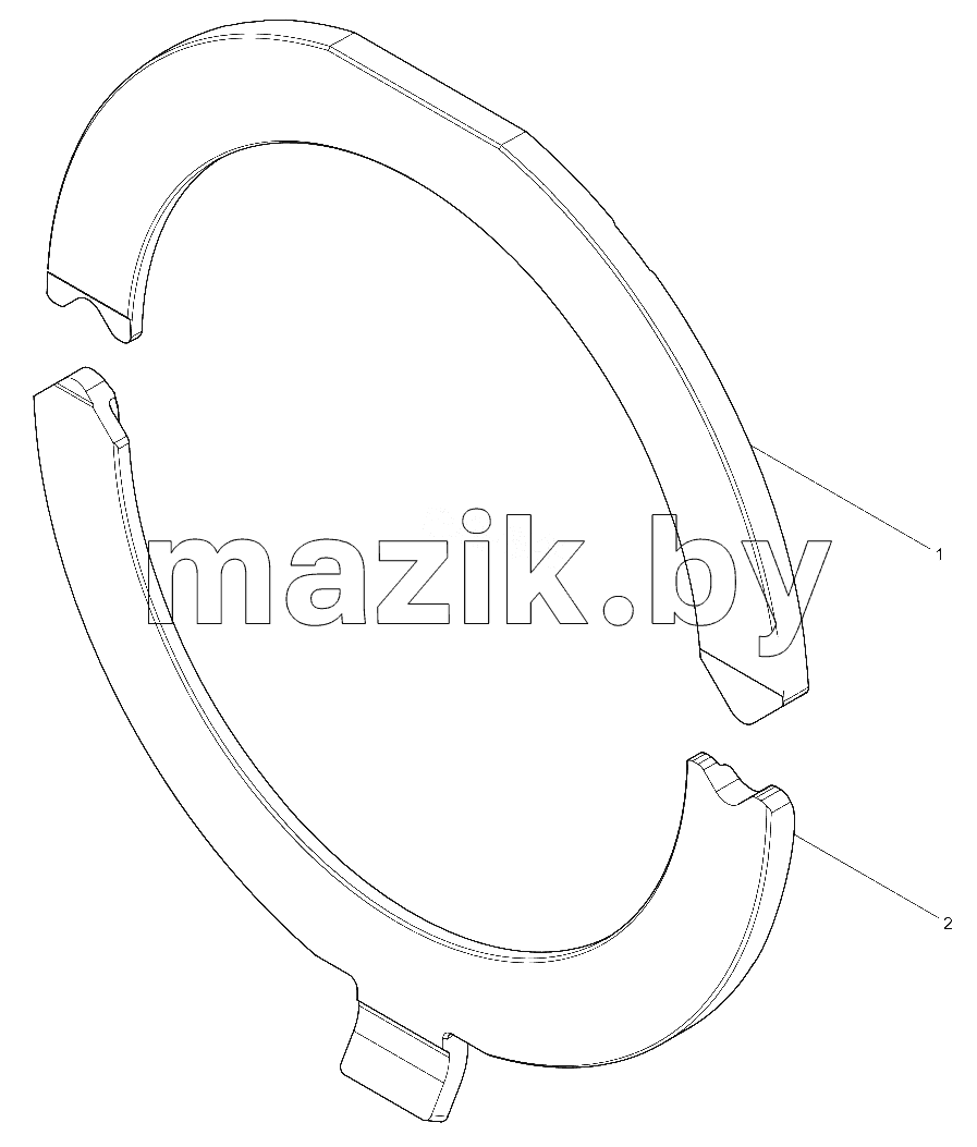  Thrust Plate Set