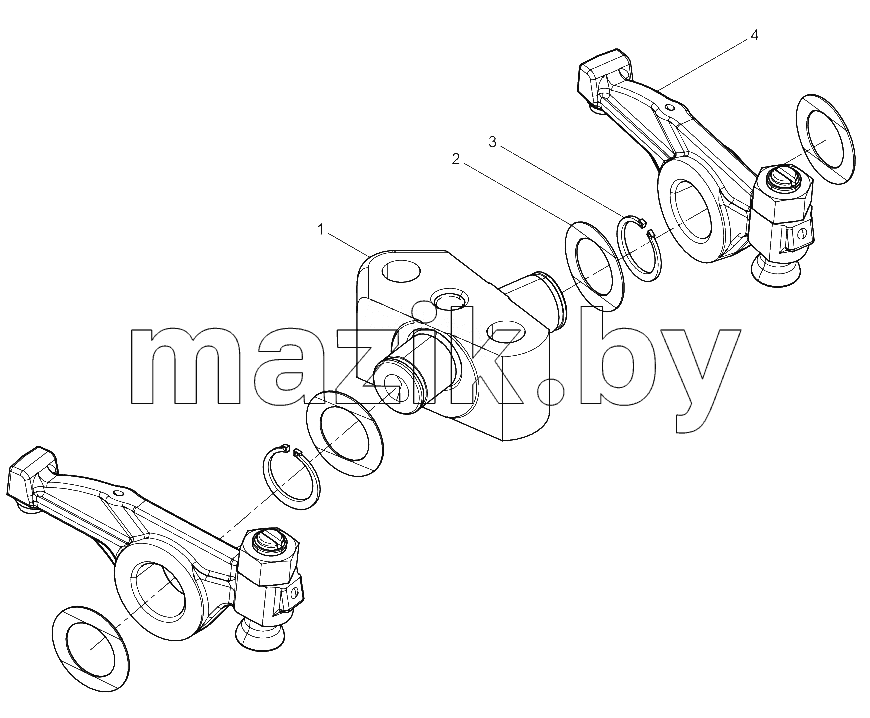  Rocker Arm Bracket Assembly
