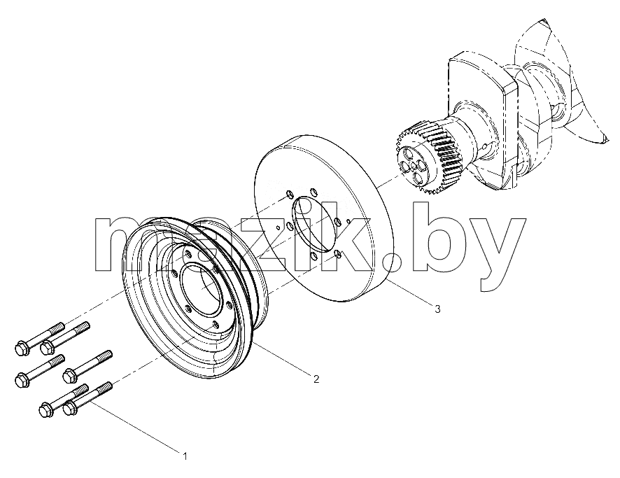  Crankshaft Pulley Group