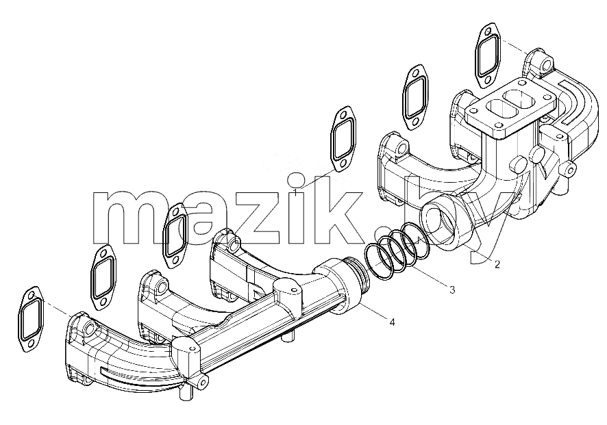  Exhaust Manifold Group