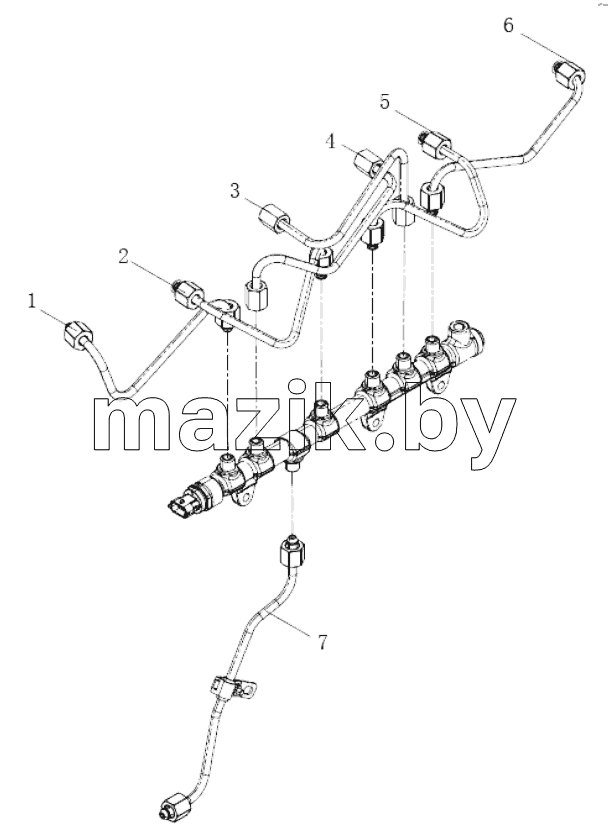  High-pressure tubing assembly