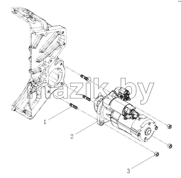  Starter assembly