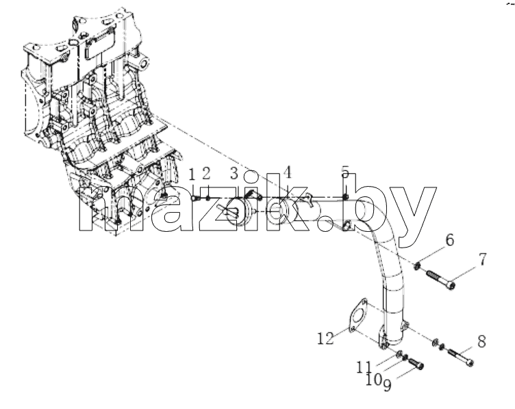  Adding oil pipe combination group