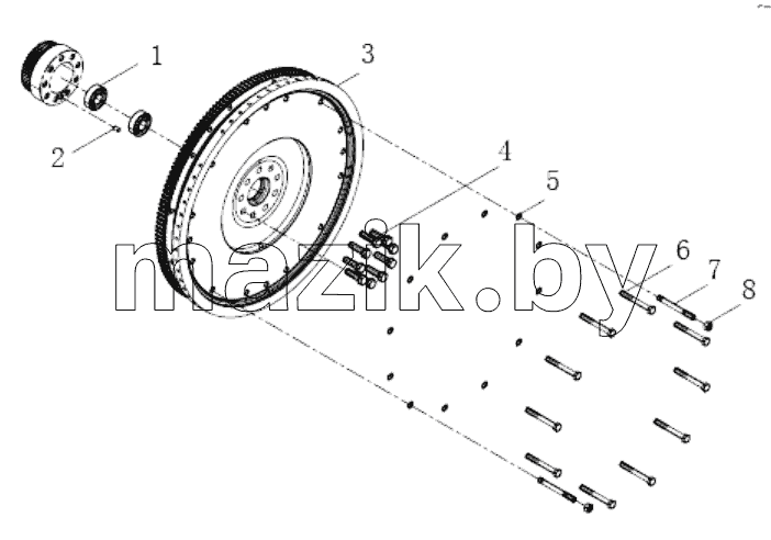  Flywheel combination