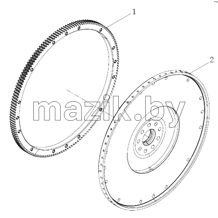  Flywheel assembly