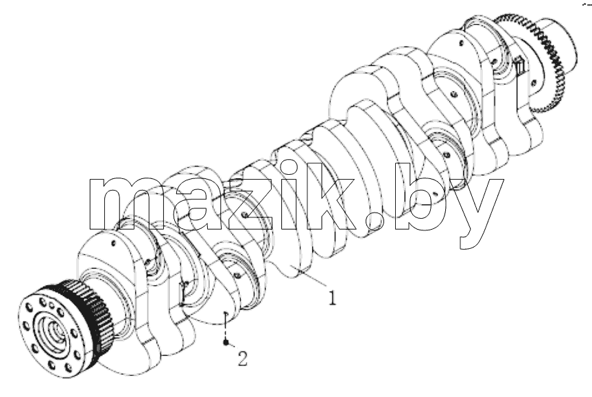  Crankshaft combination
